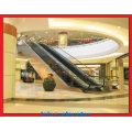 Indoor Commercial Escalator Lift with Etched Stainless Steel Landing Plate